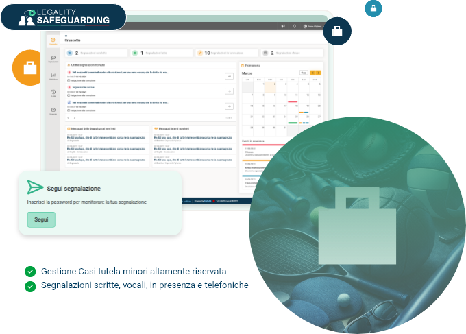 gestione segnalazioni tutela minori sport